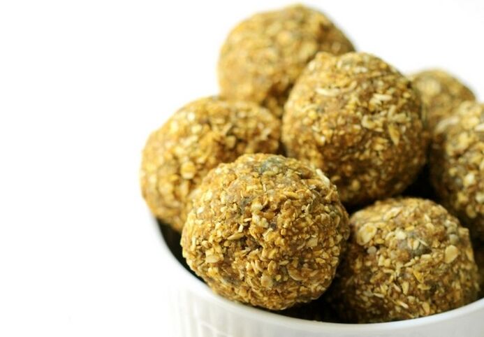 bolas de mel e abóbora para prostatite